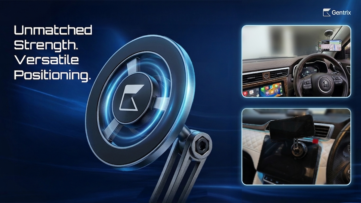 MagFold Pro - 360 Magnetic Car Mount Phone Holder