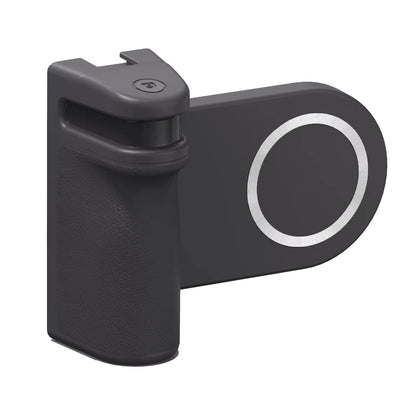 Magnetic New Camera Phone Grip Detachable Shutter Button Bracket Selfie Booster with Snap-On Phone Mount and Handle