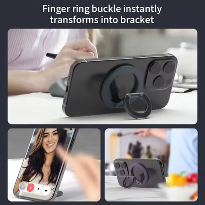 Hot Selling Wholesale Gift Set Double-Side Magnetic Suction Foldable Phone Ring Holder for iphone for All Mobile Phones Bracket