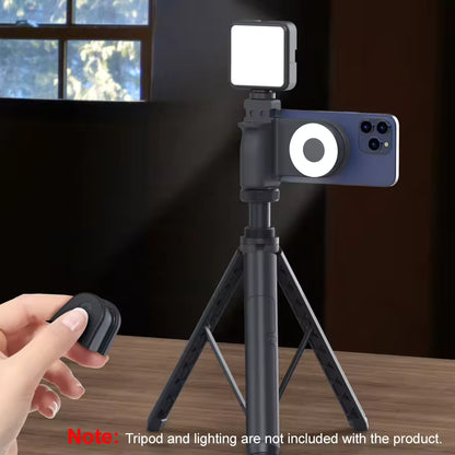 Magnetic New Camera Phone Grip Detachable Shutter Button Bracket Selfie Booster with Snap-On Phone Mount and Handle