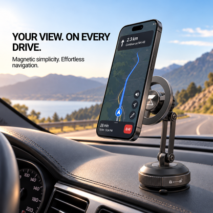 MagFold Pro - 360 Magnetic Car Mount Phone Holder