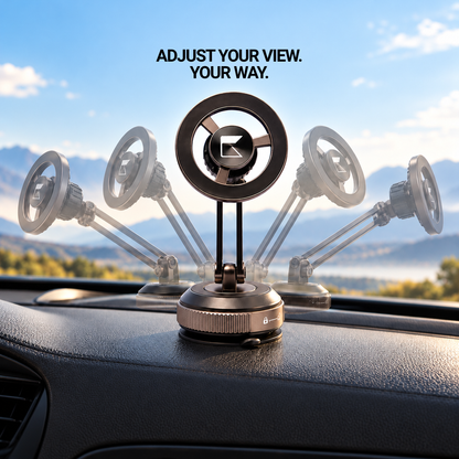 MagFold Pro - 360 Magnetic Car Mount Phone Holder