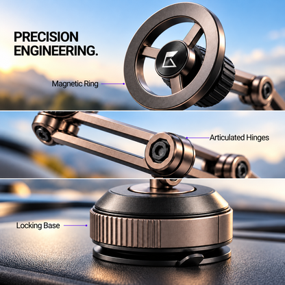 MagFold Pro - 360 Magnetic Car Mount Phone Holder