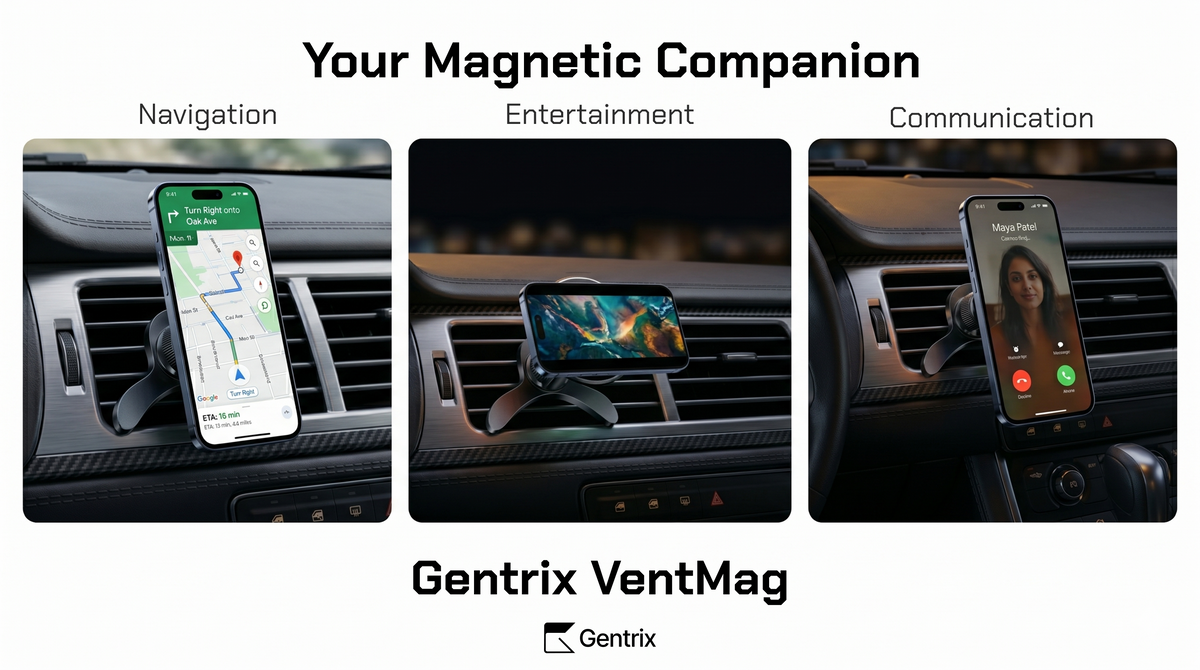 AeroMag - 360 MagSafe Car Air Vent Phone Holder