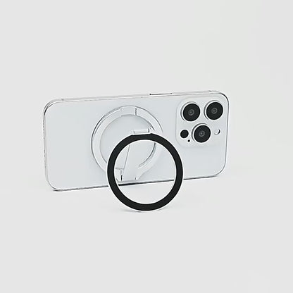 Foldable Double-Sided Magnetic Phone Ring Holder for Magnetic Kickstand Magnet Grip for iPhone 15 14 Huawei Phone Stand Holder